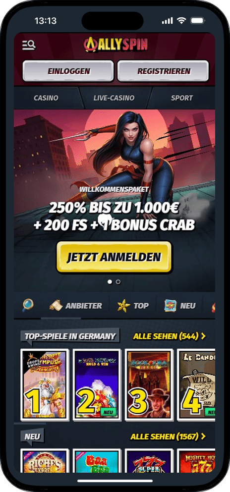 Allyspin Startseite